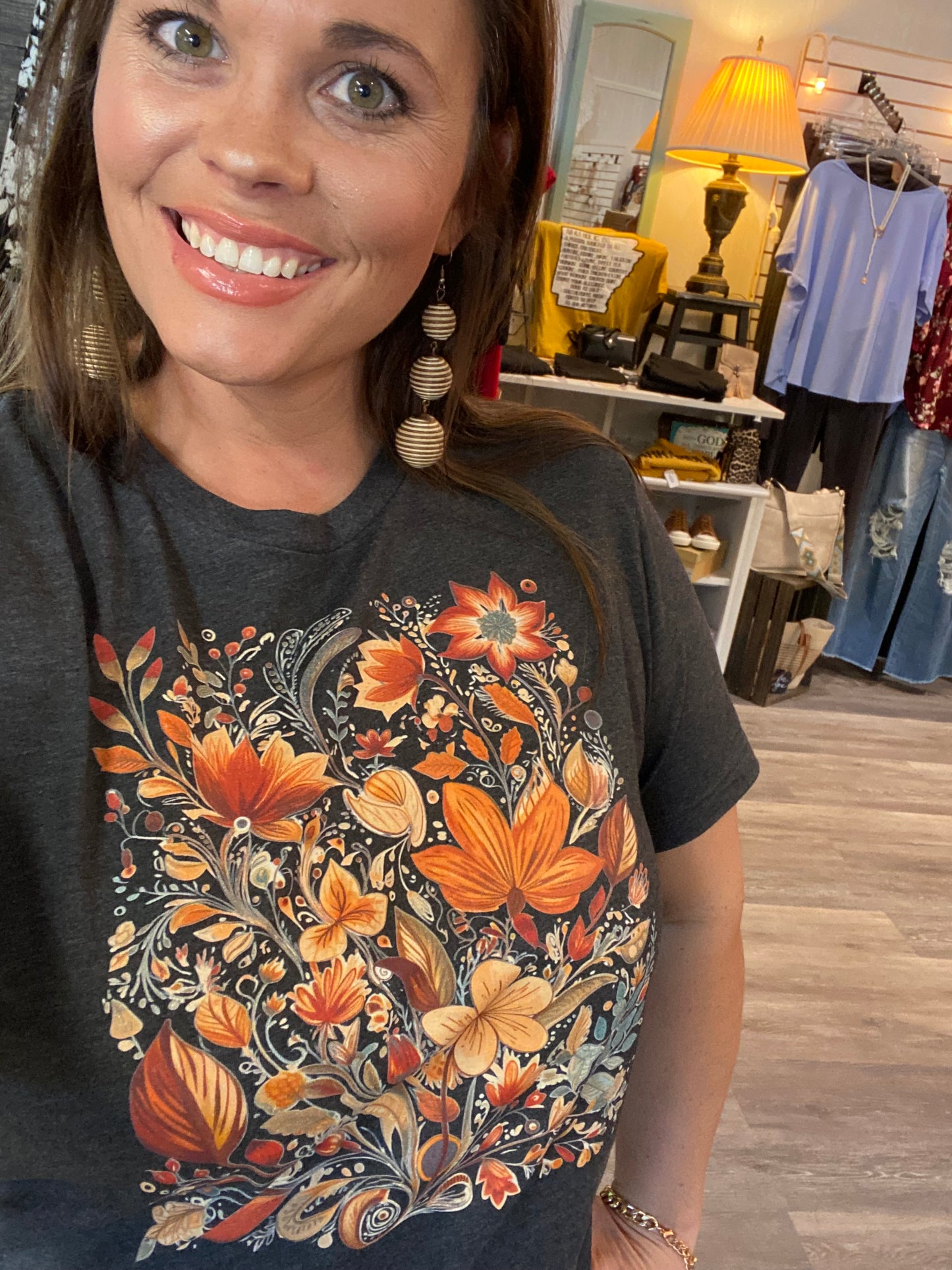 Fall into Flowers Tee