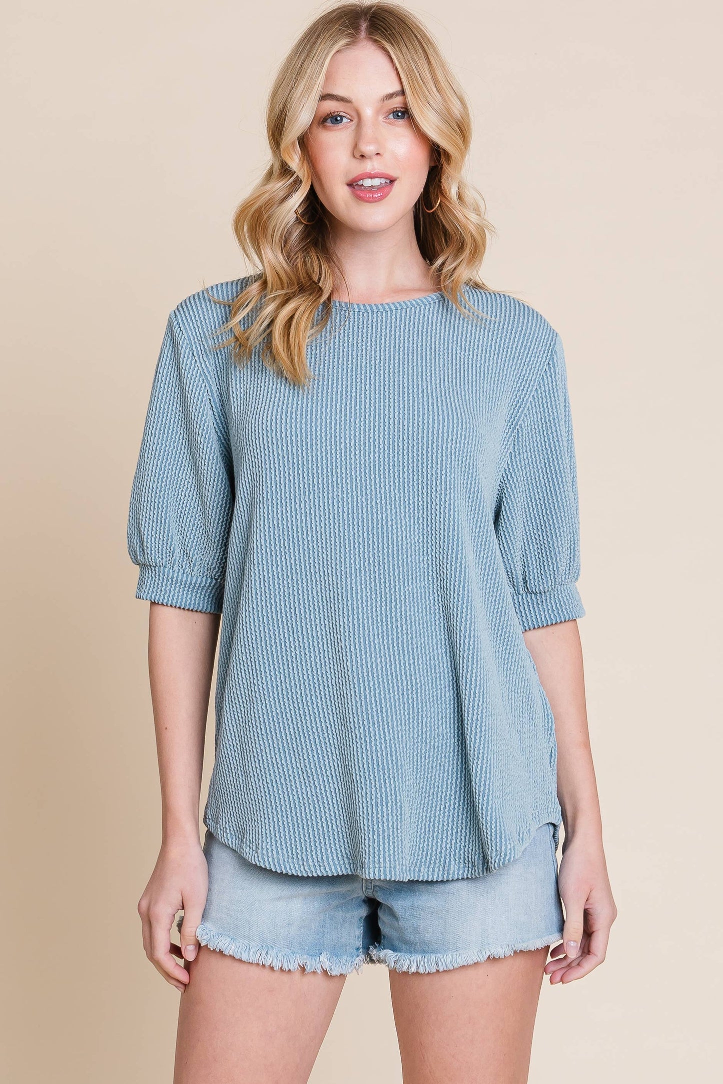 Ribbed in Style Top