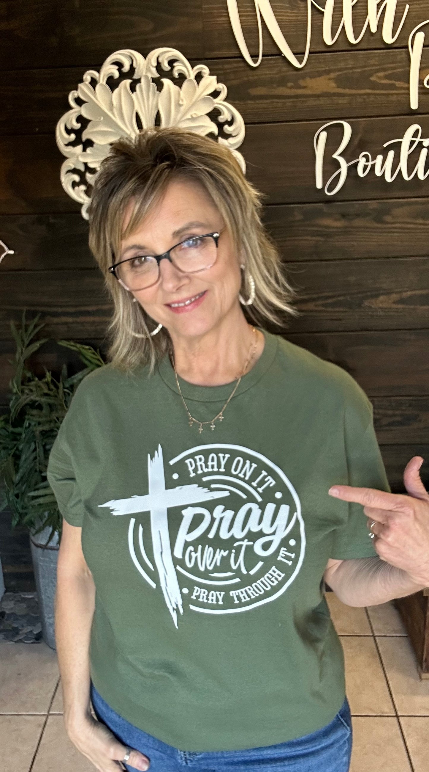 Pray On It T Shirt