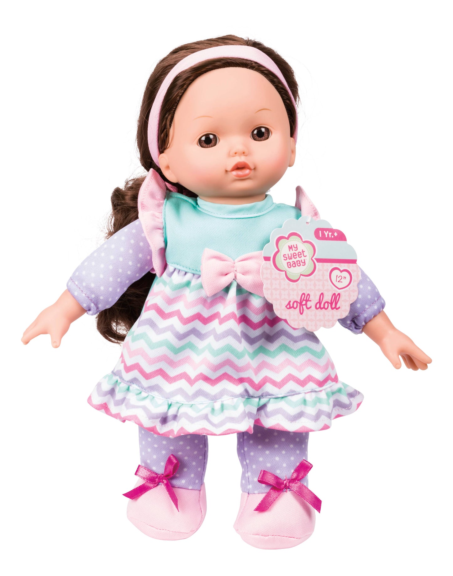 My Sweet Baby 12" Soft Bodied Doll, Display of 6 - With Purpose Boutique