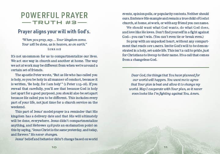 101 Devotions on Powerful Prayer for Men - With Purpose Boutique