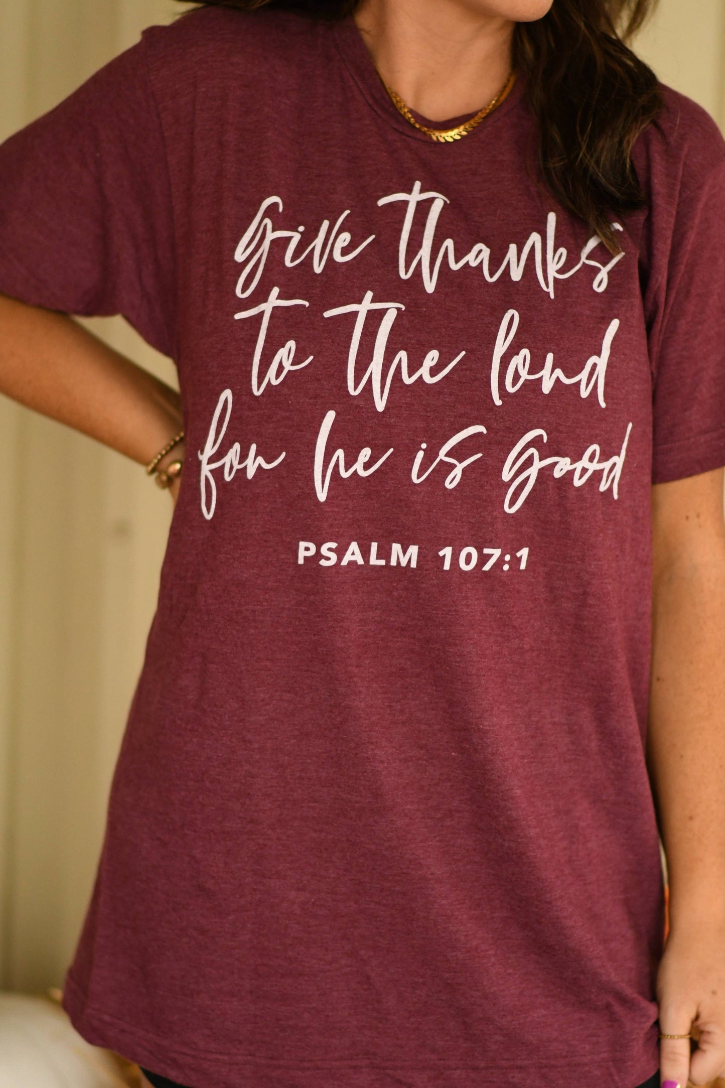 Give Thanks To The Lord Graphic