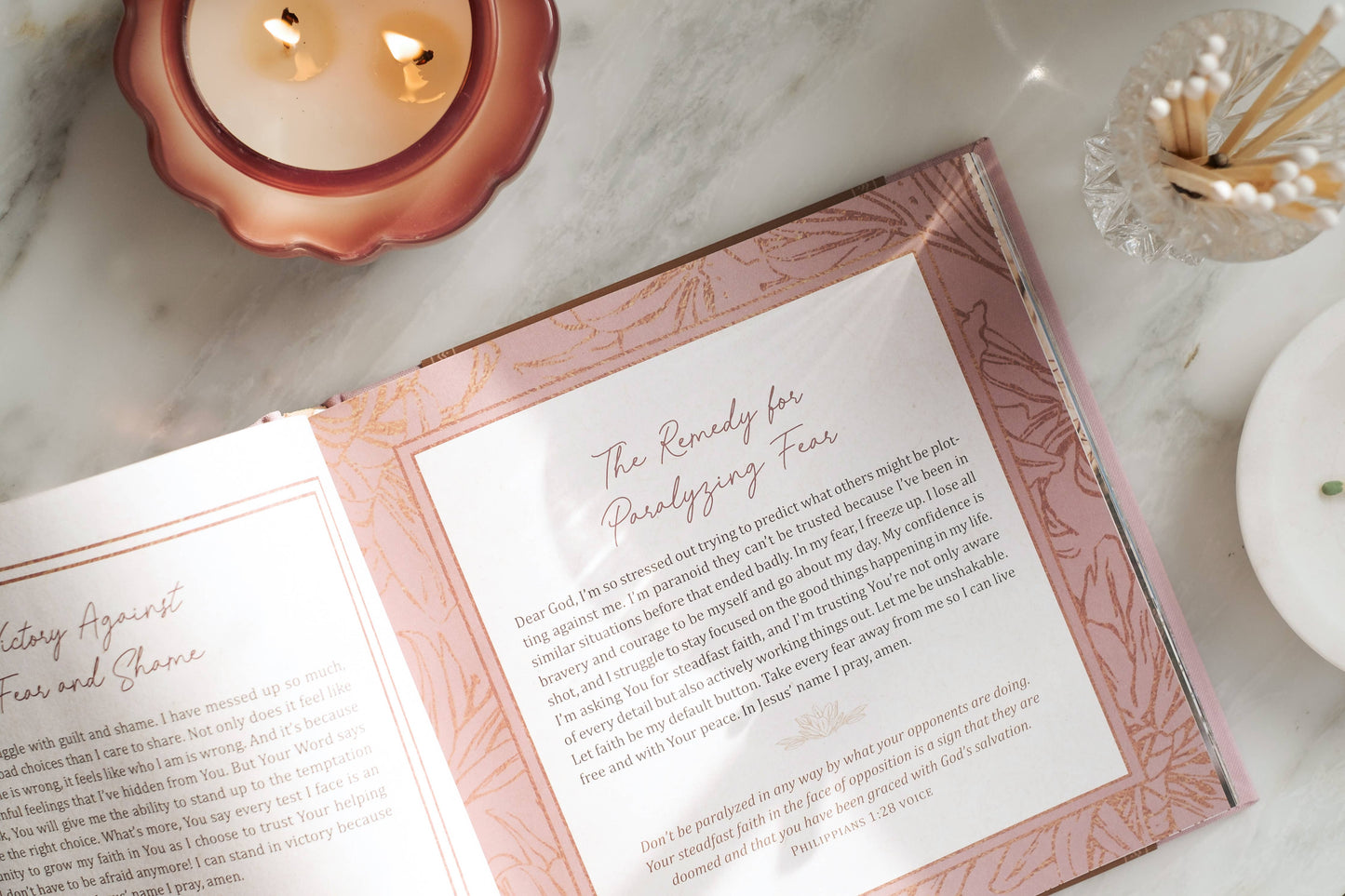 Devotions and Prayers for a Fearless Faith - With Purpose Boutique