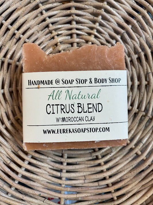 Arkansas hand poured Citrus Blend soap (with Moroccan clay) - With Purpose Boutique