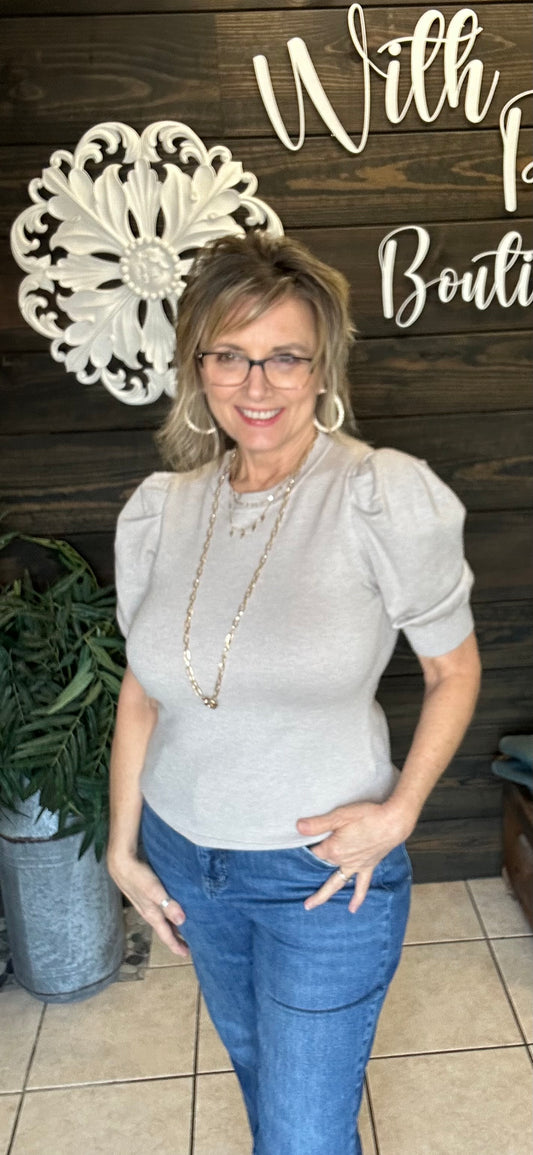 Mocha Delight Sweater