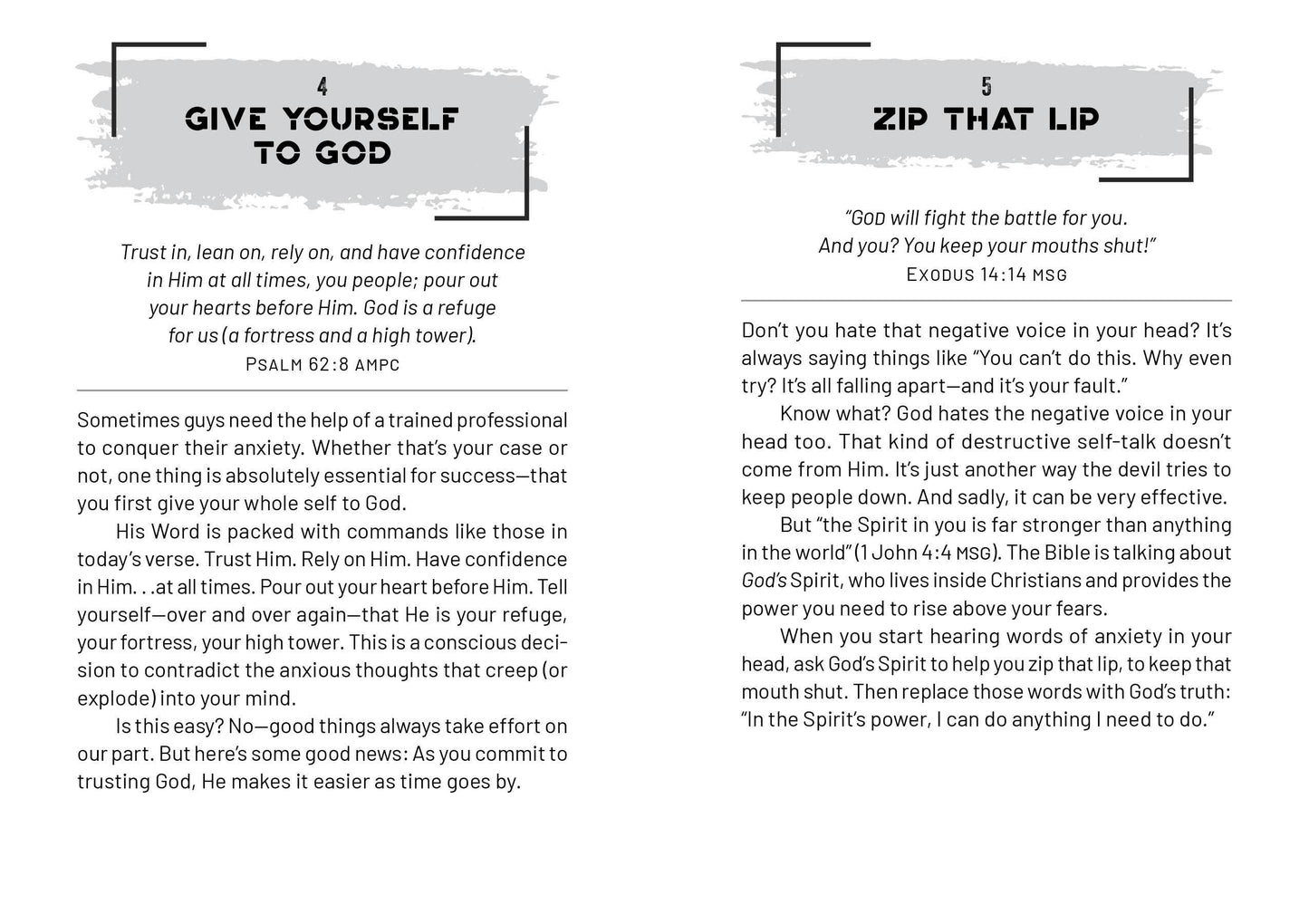 180 Bible Verses for Conquering Anxiety for Teen Guys - With Purpose Boutique