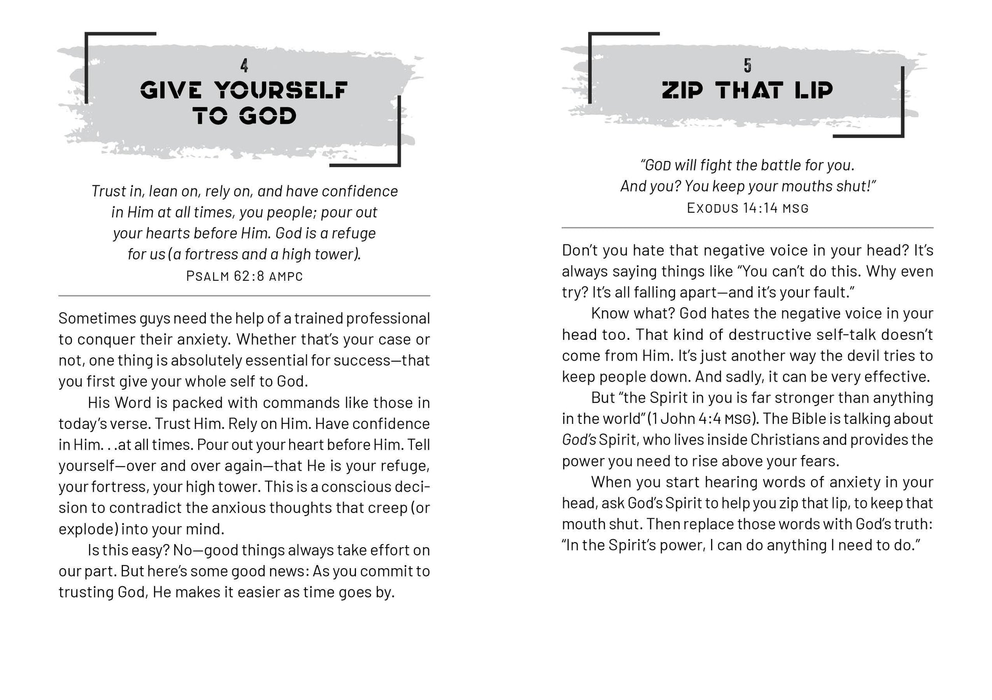 180 Bible Verses for Conquering Anxiety for Teen Guys - With Purpose Boutique