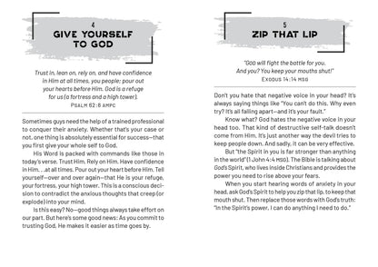 180 Bible Verses for Conquering Anxiety for Teen Guys - With Purpose Boutique
