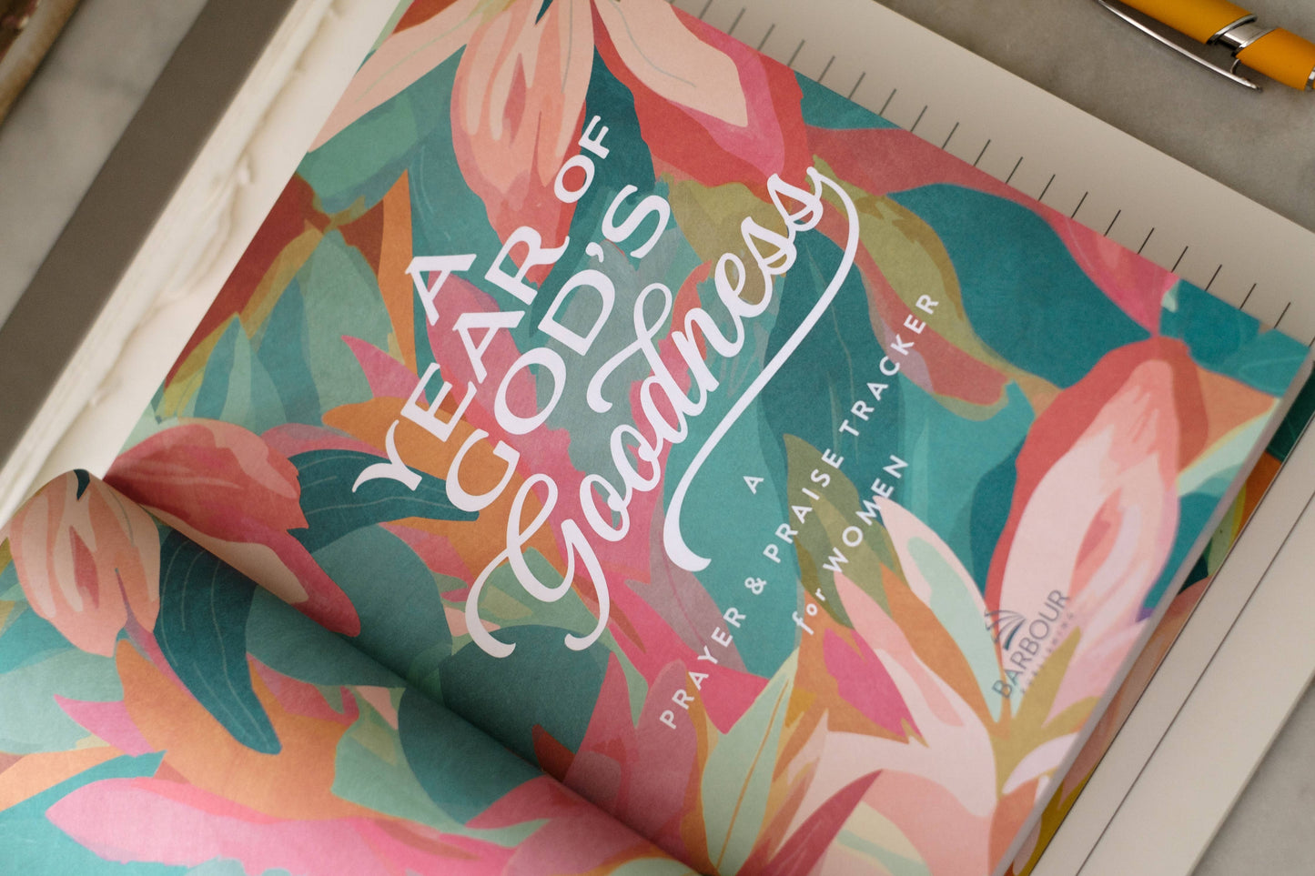 A Year of God's Goodness:A Prayer & Praise Tracker for Women - With Purpose Boutique