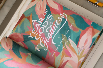A Year of God's Goodness:A Prayer & Praise Tracker for Women - With Purpose Boutique