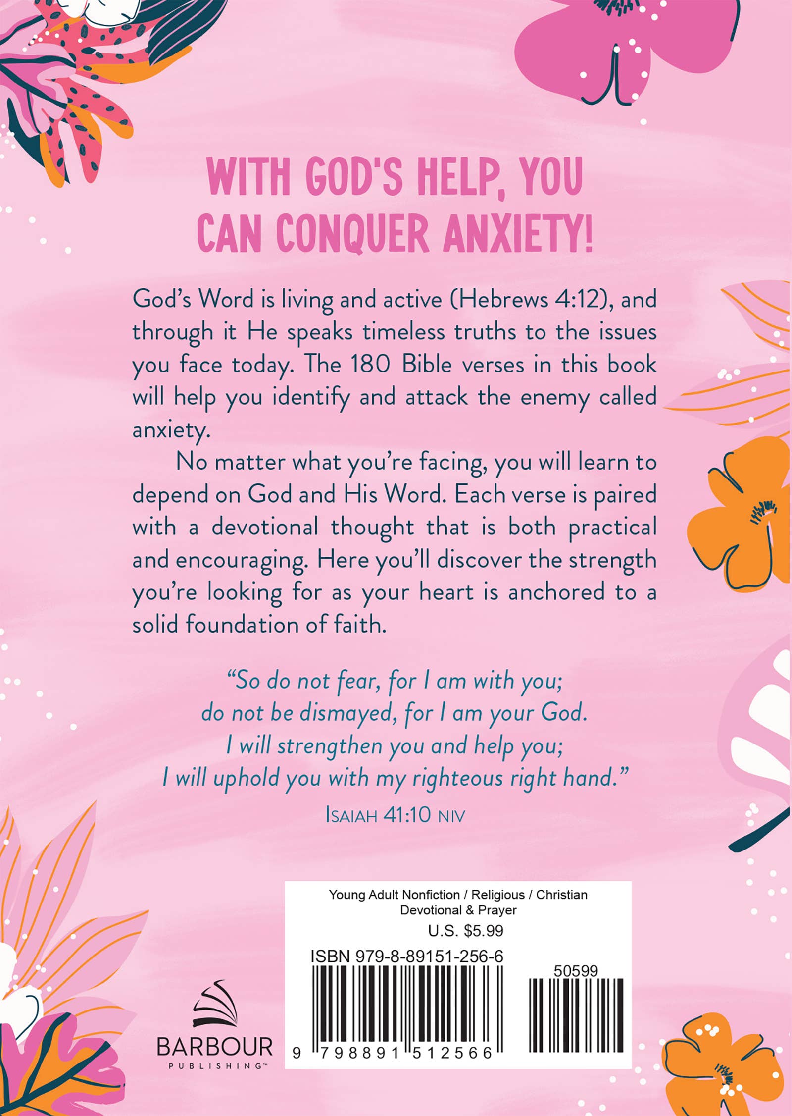 180 Bible Verses for Conquering Anxiety for Teen Girls - With Purpose Boutique