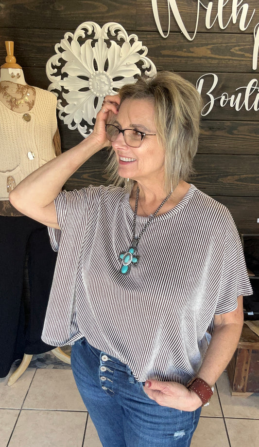 Boxy Breezy Comfort Top - With Purpose Boutique
