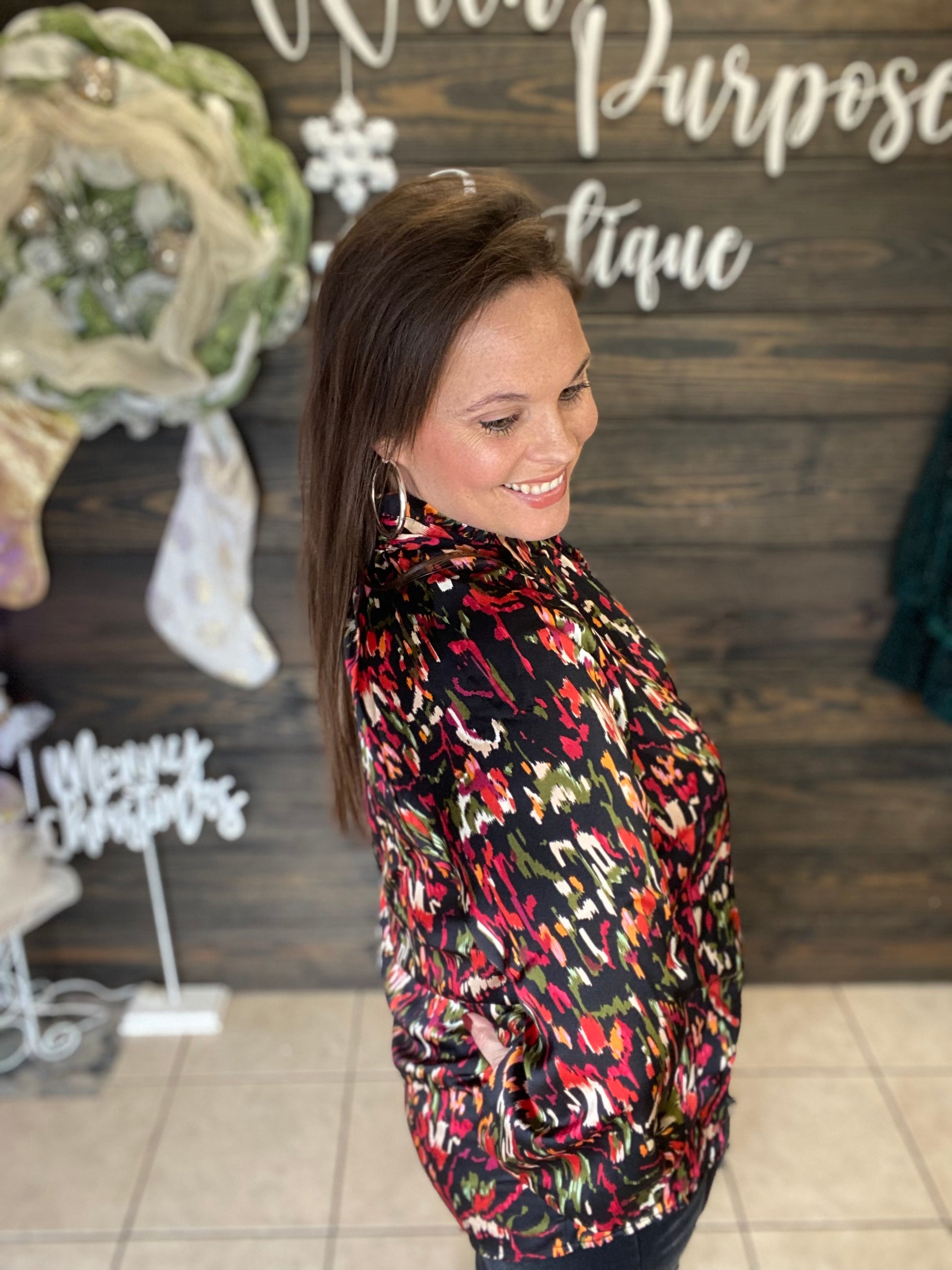 Color Galore Blouse - With Purpose Boutique