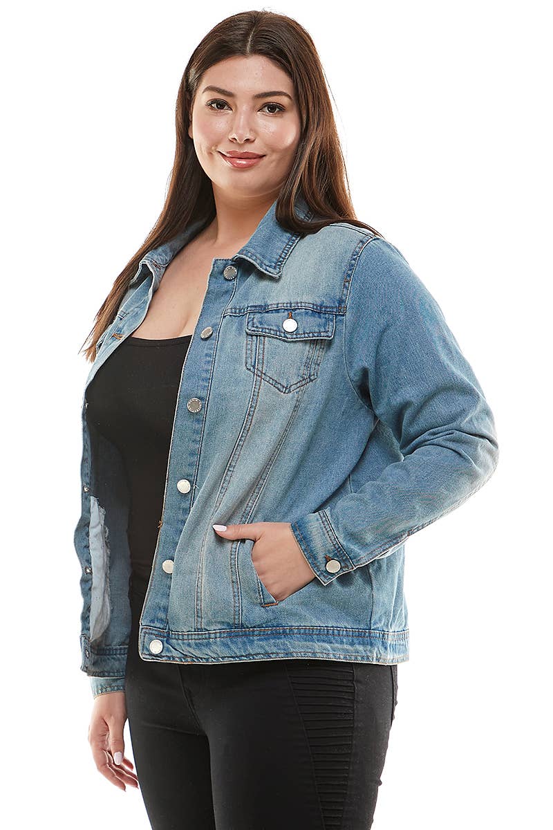 Original Trucker Denim Jacket - With Purpose Boutique