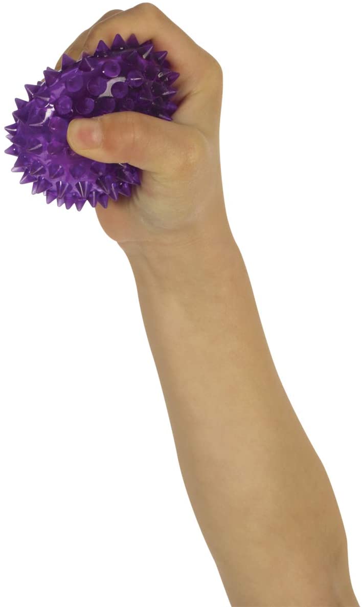 Flashing Spiky Ball, Bouncy, Squeezy, Tactile Toy - With Purpose Boutique