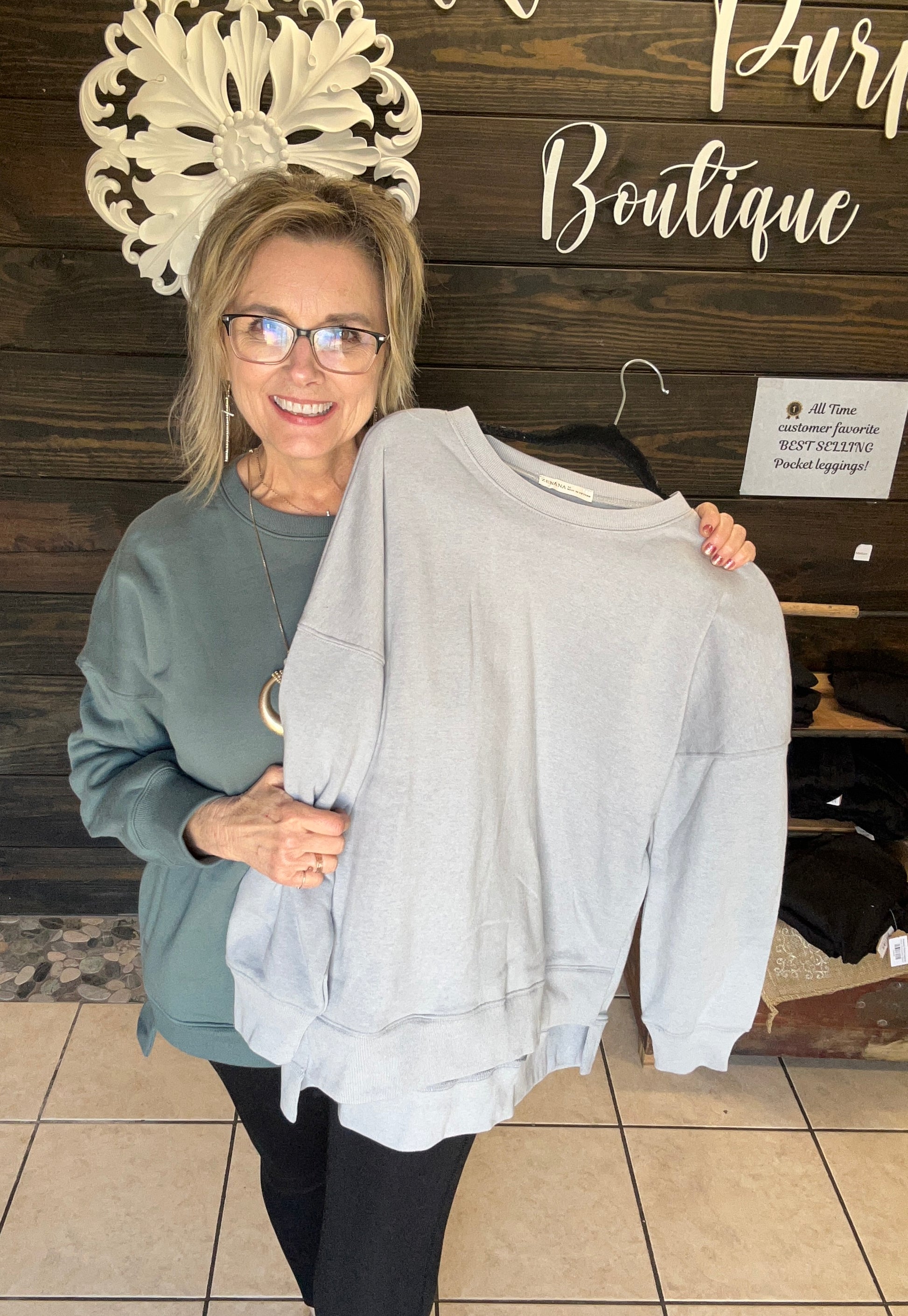 Super Soft Hi-Low Pullover - With Purpose Boutique