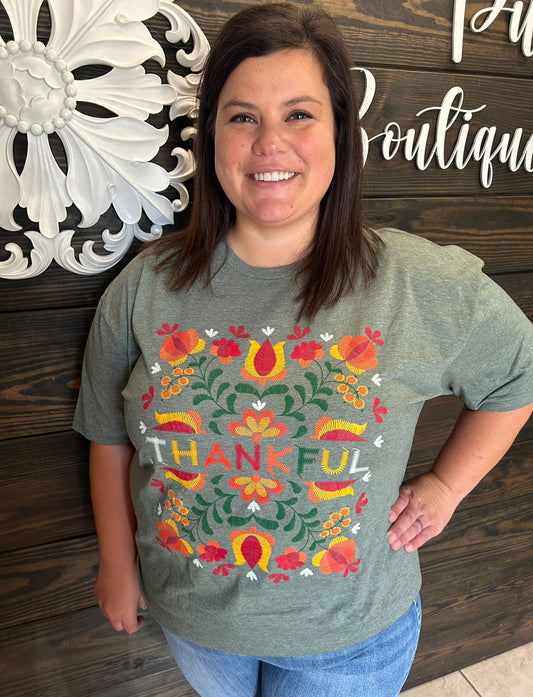 Thankful Stitch Graphic - With Purpose Boutique