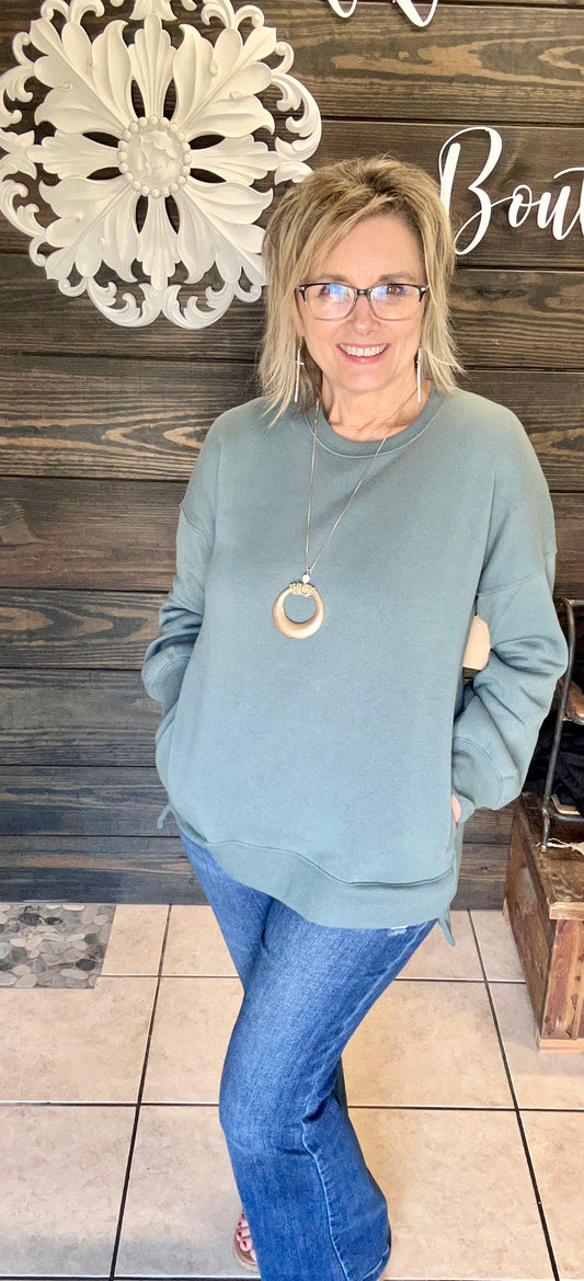 Super Soft Hi-Low Pullover - With Purpose Boutique