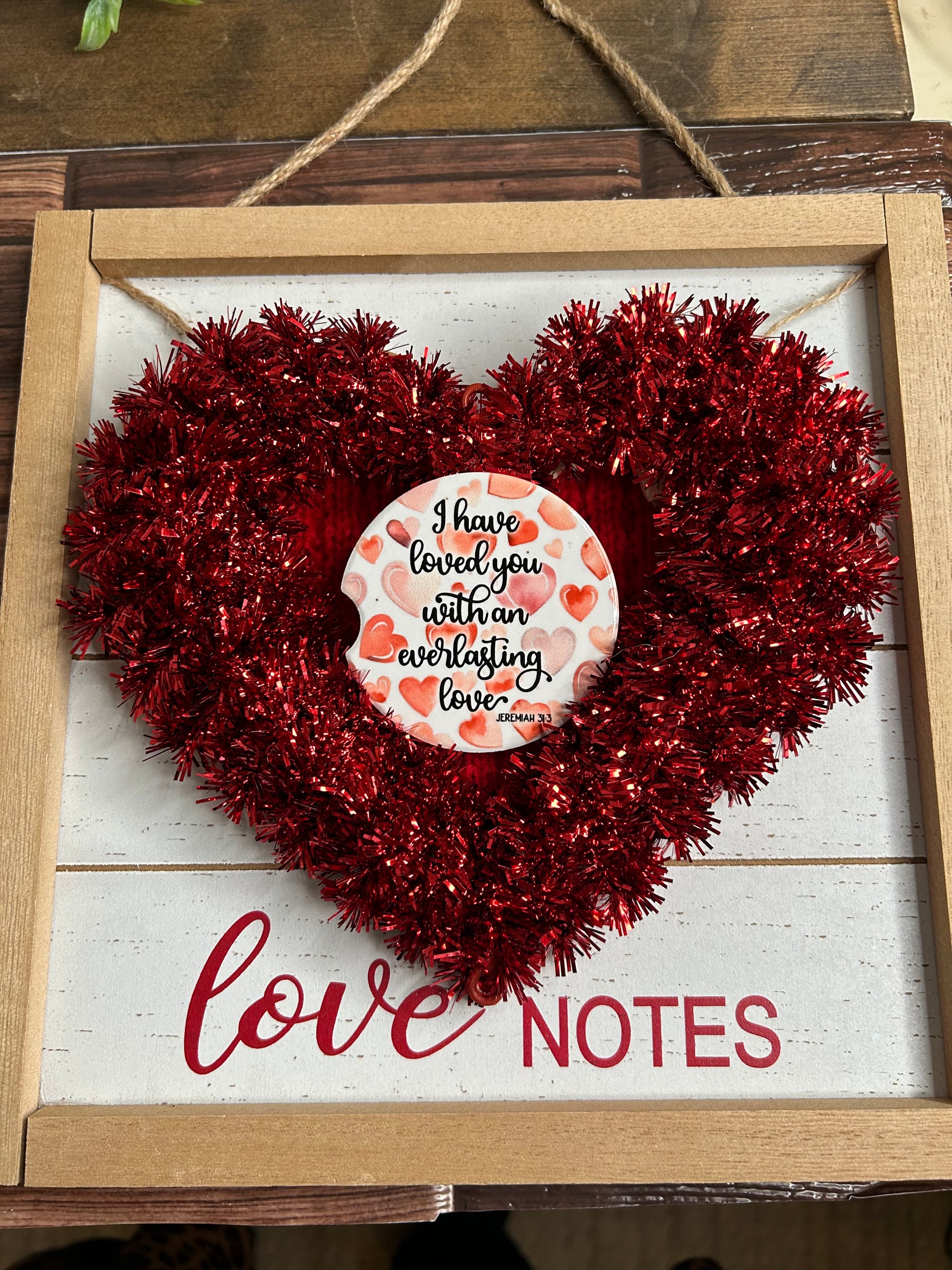 Handmade with Love Car Coasters - With Purpose Boutique