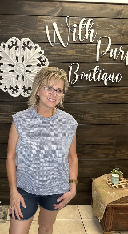 The Denim Dolman Short Sleeve Knit Top combines comfort and style! The dolman sleeves provide a flattering fit, while the soft fabric offers a luxurious feel. Versatile and chic, this top is perfect for any occasion.&nbsp;

78% Polyester, 18% Rayon, 4% Spandex