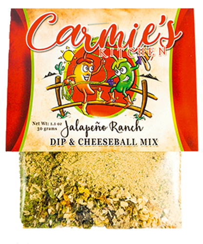 Carmie's Jalapeno Ranch Dip & Cheeseball mix