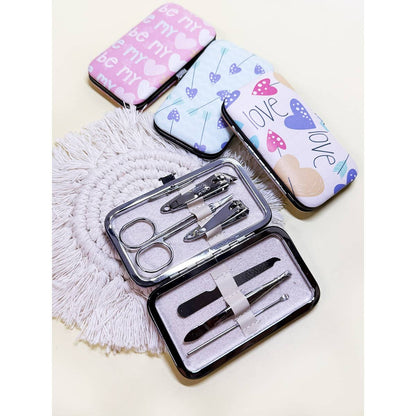 Personal Mani and Pedi Kit care tools with case - With Purpose Boutique