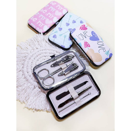 Personal Mani and Pedi Kit care tools with case - With Purpose Boutique