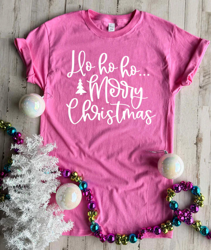 Pink Ho Ho Ho Merry Christmas! - With Purpose Boutique