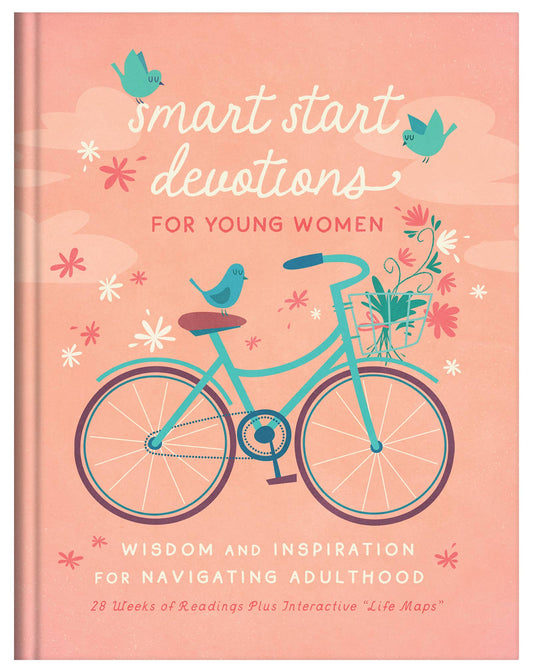 You’ve got your whole adult life ahead of you. . . start smart with this unique and practical devotional! The Smart Start Devotional for Young Women offers biblical wisdom so you can become more of the woman God wants you to be. Through 28 weeks and a total of 140 entries, you’ll be encouraged to improve your knowledge of the faith, your prayer and Bible time, your finances, job, health and wellness, and more. 
