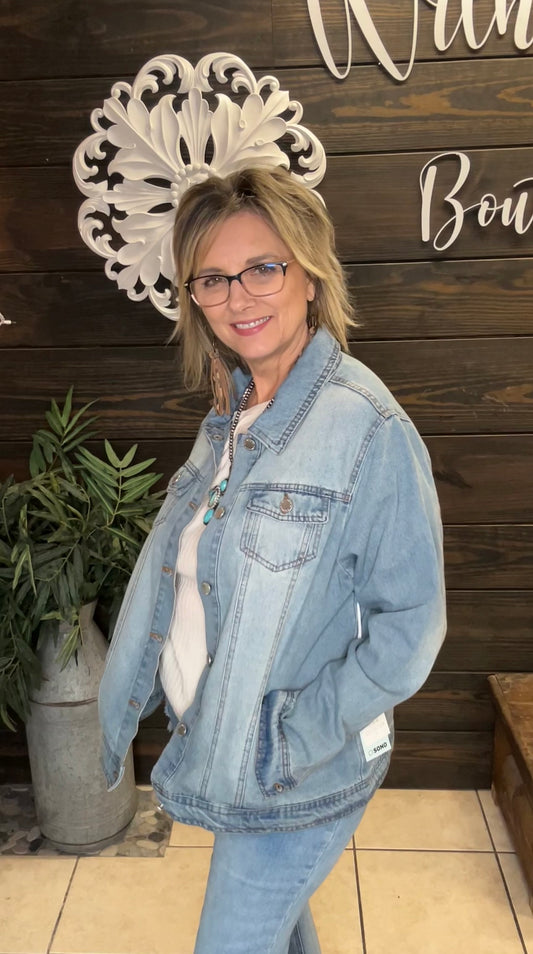 Original Trucker Denim Jacket - With Purpose Boutique