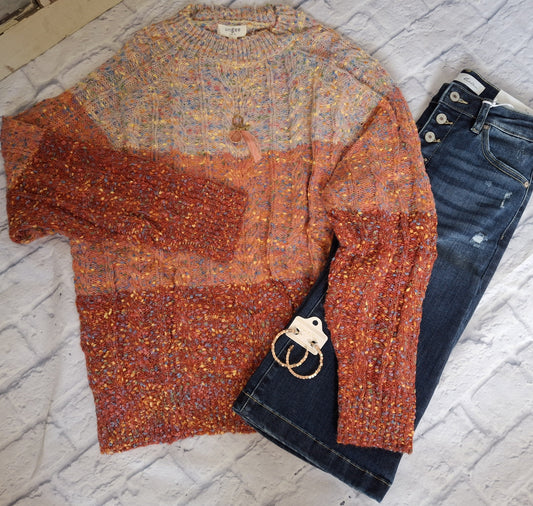 Berry Confetti Umgee Sweater - With Purpose Boutique