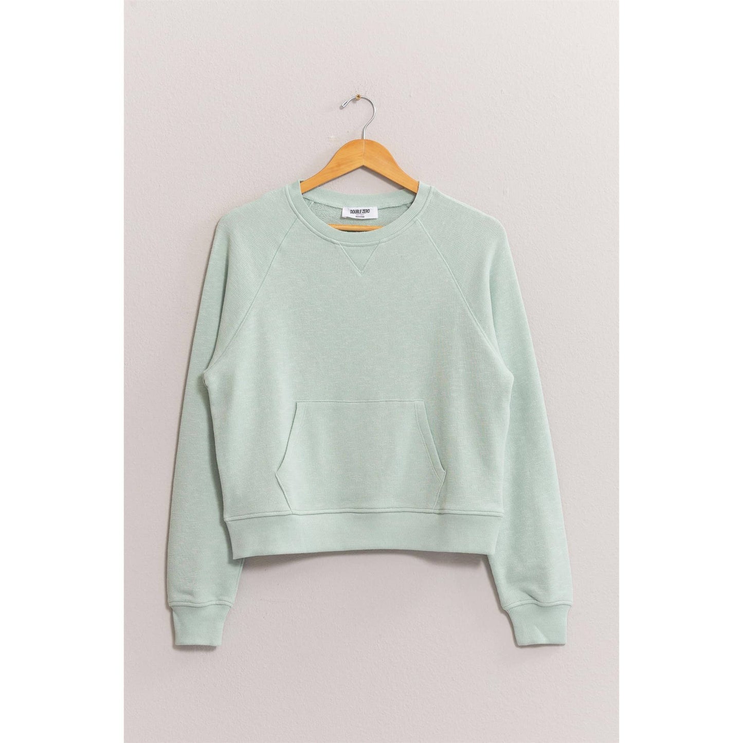Raglan Sleeve Pocket Sweatshirt - With Purpose Boutique