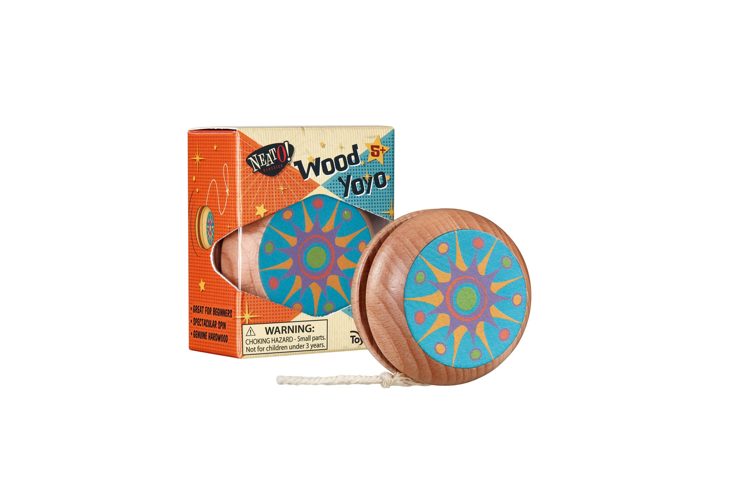 Neato! Wood Yo-Yo- Retro Classic, vintage toys - With Purpose Boutique