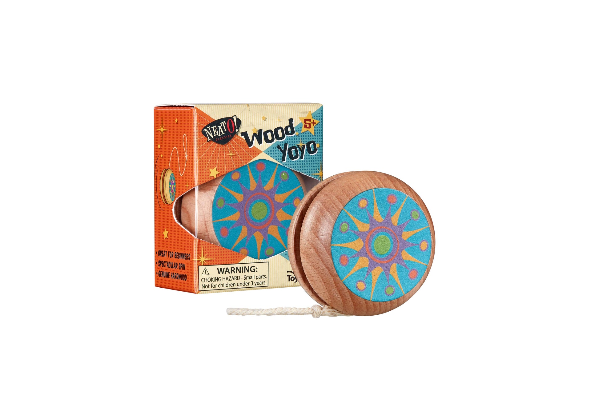 Neato! Wood Yo-Yo- Retro Classic, vintage toys - With Purpose Boutique