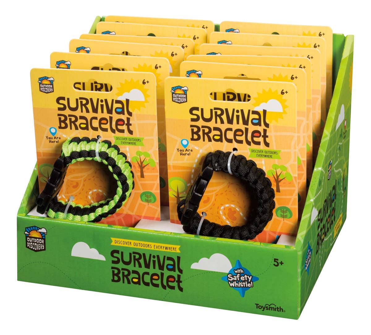 Outdoor Discovery Survival Bracelet With Whistle - With Purpose Boutique