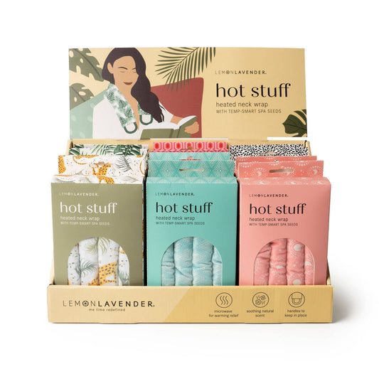 Lemon Lavender Hot Stuff Heated Neck Wrap - With Purpose Boutique
