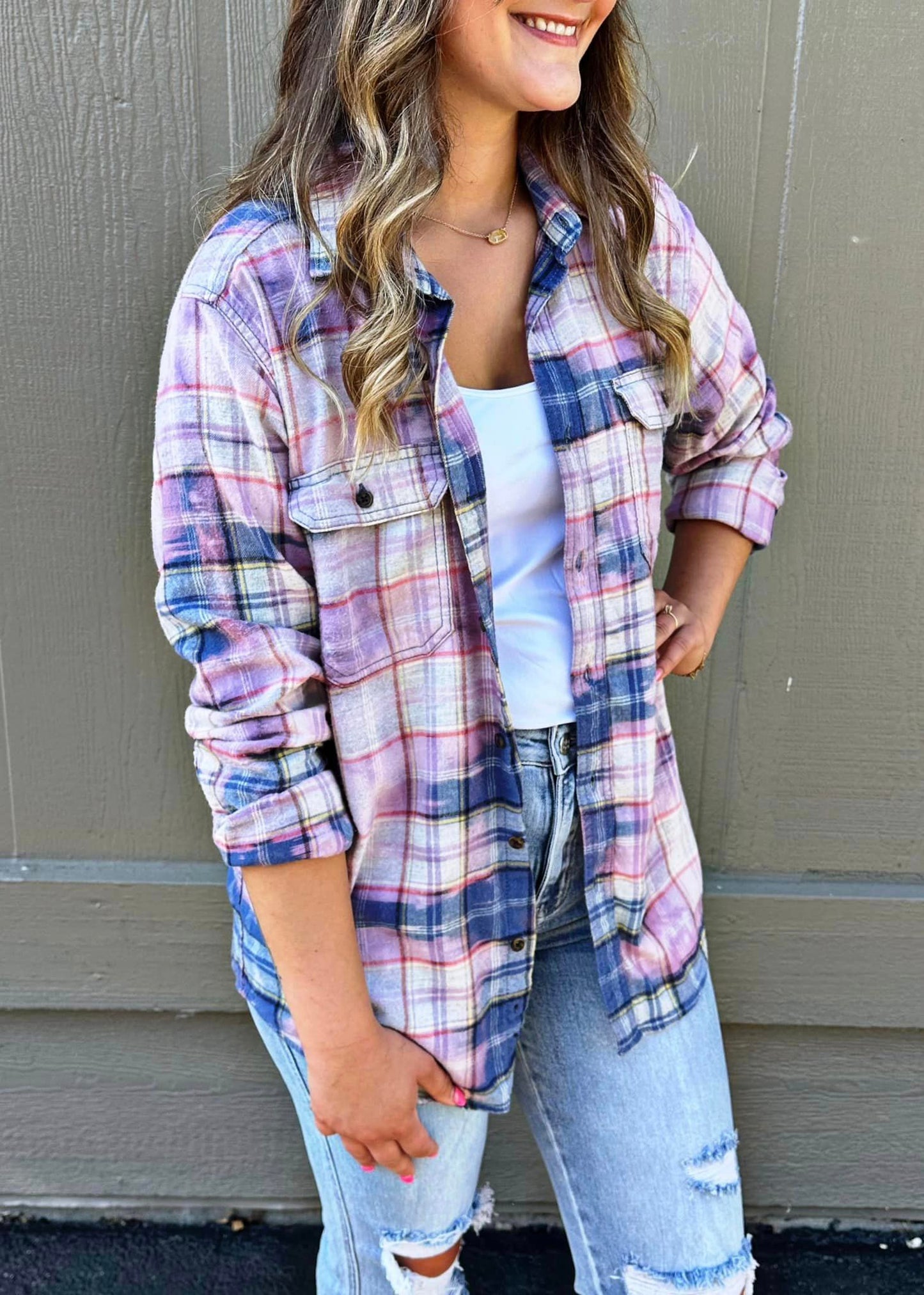 Distressed Flannels