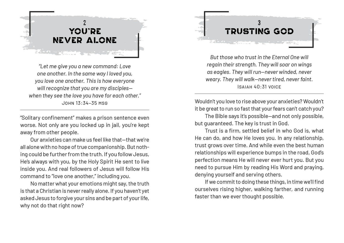 180 Bible Verses for Conquering Anxiety for Teen Guys - With Purpose Boutique