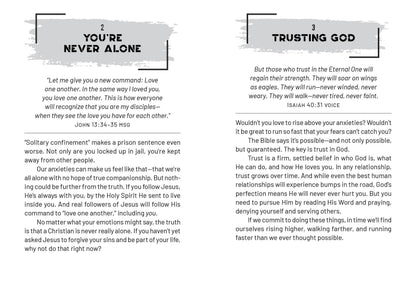 180 Bible Verses for Conquering Anxiety for Teen Guys - With Purpose Boutique