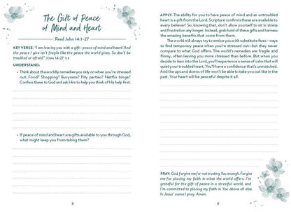 The 5-Minute Bible Study Journal for a Less Stressed Life - With Purpose Boutique