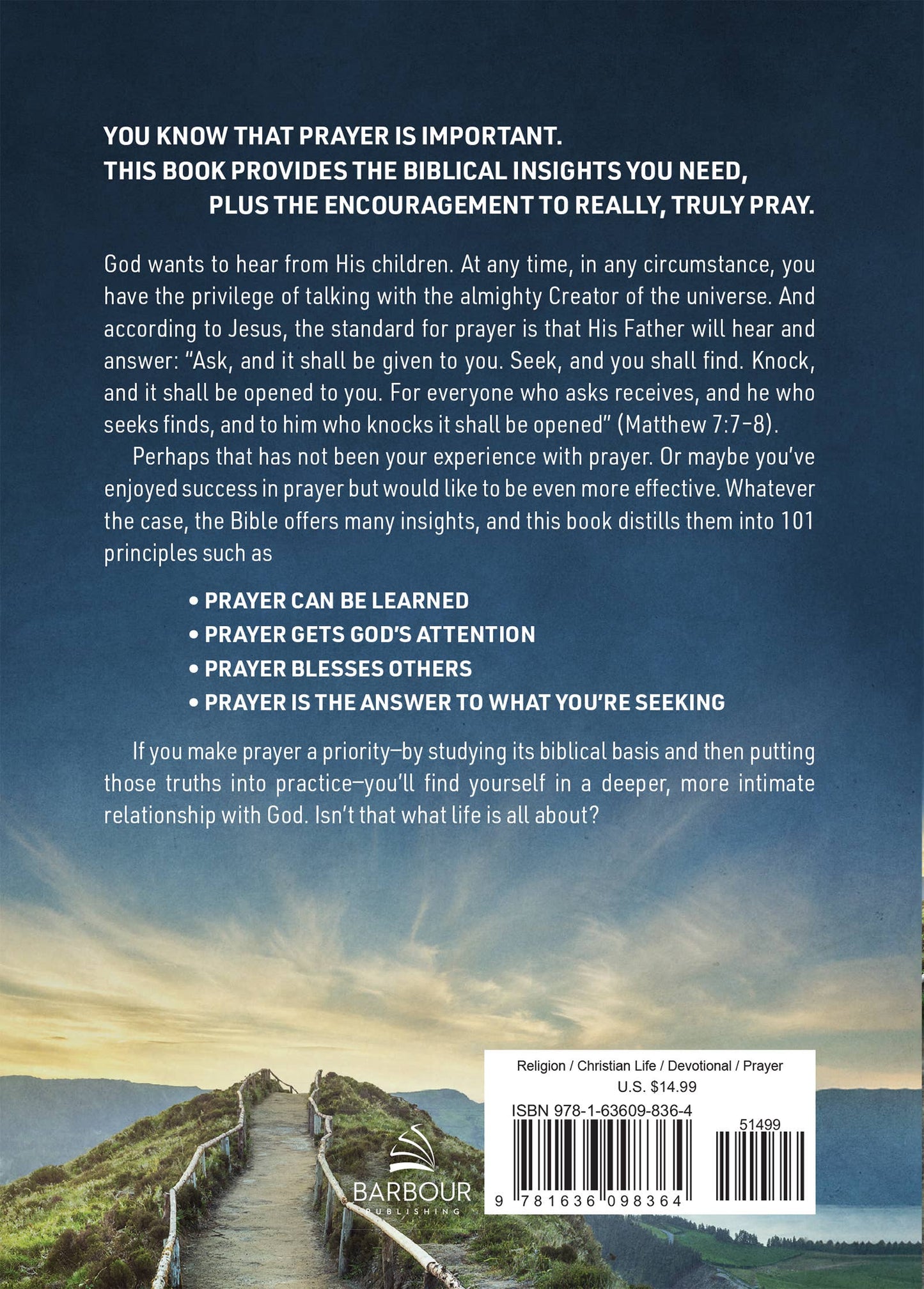 101 Devotions on Powerful Prayer for Men - With Purpose Boutique
