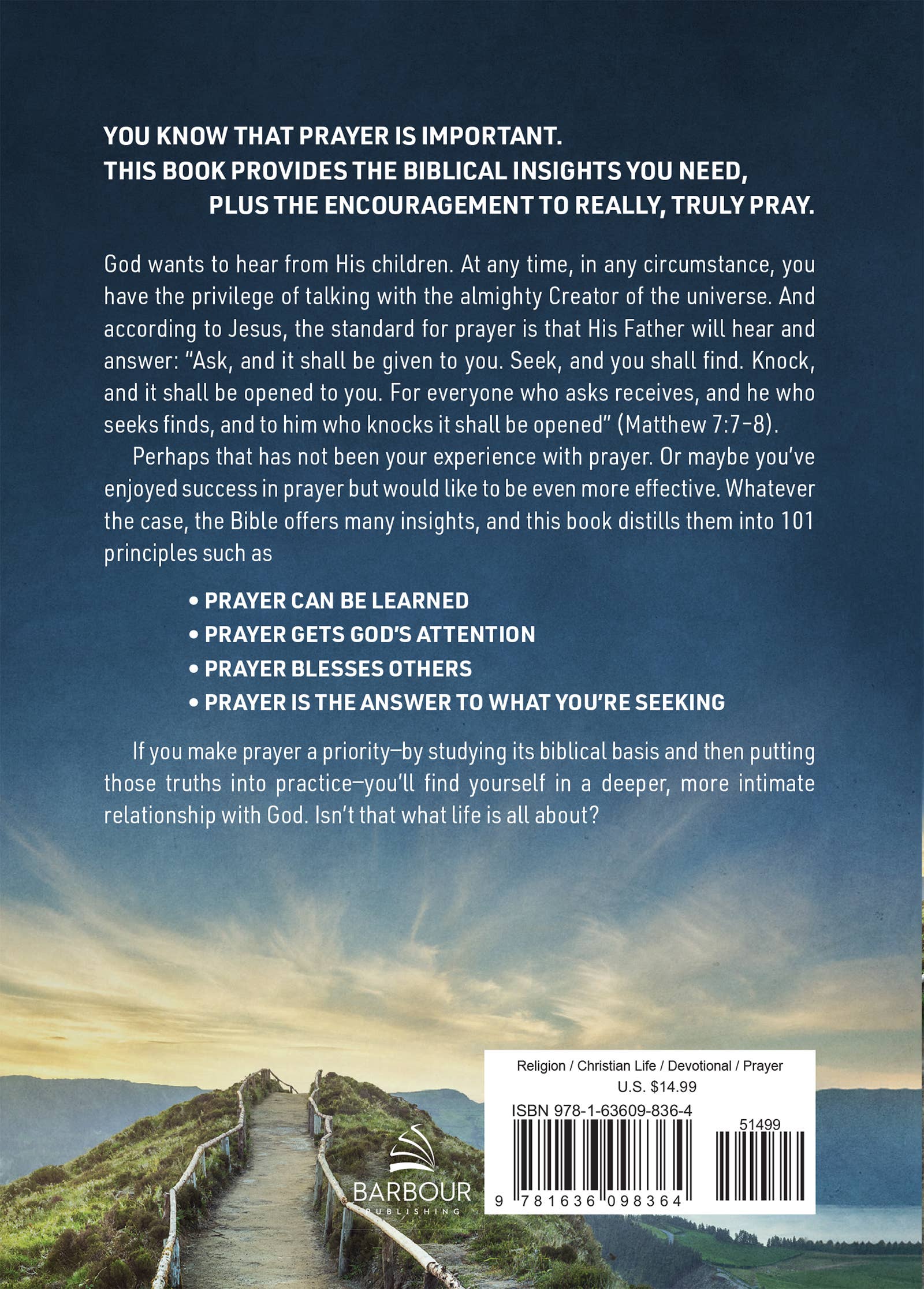 101 Devotions on Powerful Prayer for Men - With Purpose Boutique