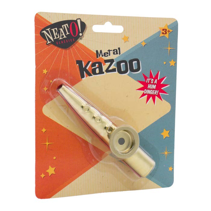 Neato! Metal Kazoo 4.75"- Retro Classic, vintage toys - With Purpose Boutique