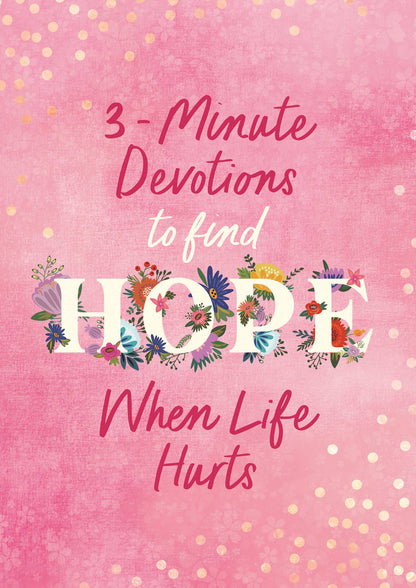 3-Minute Devotions to Find Hope When Life Hurts - With Purpose Boutique