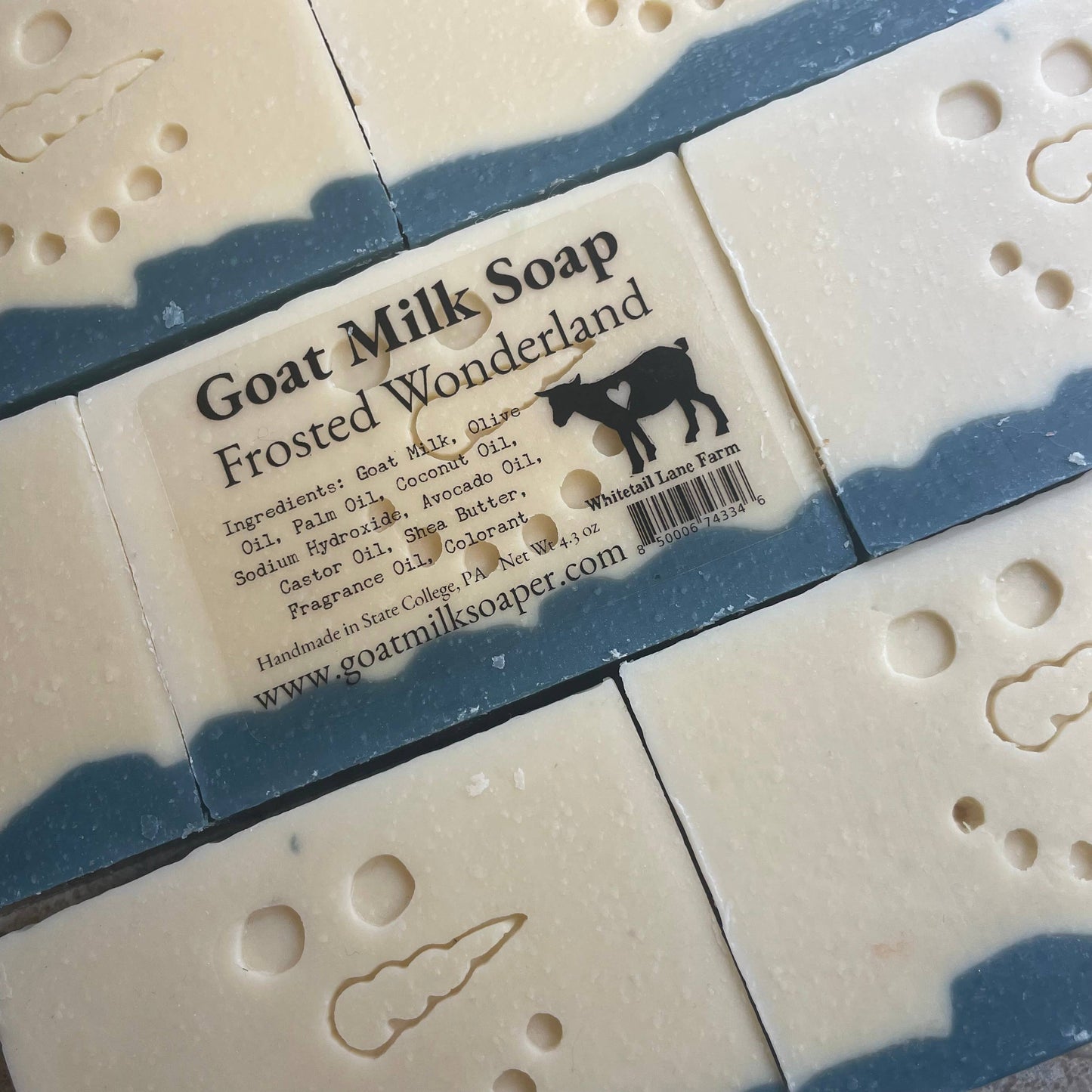 Frosted Wonderland Goat Milk Soap - With Purpose Boutique