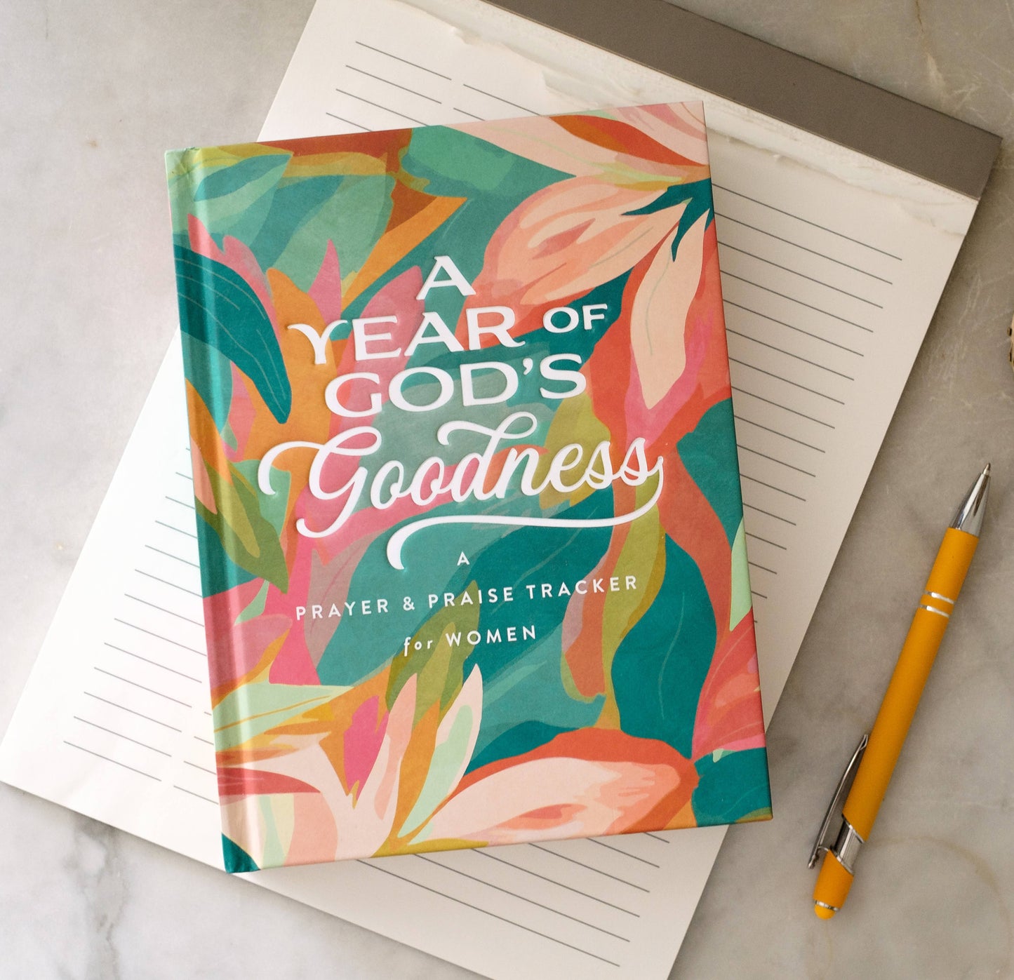 A Year of God's Goodness:A Prayer & Praise Tracker for Women - With Purpose Boutique