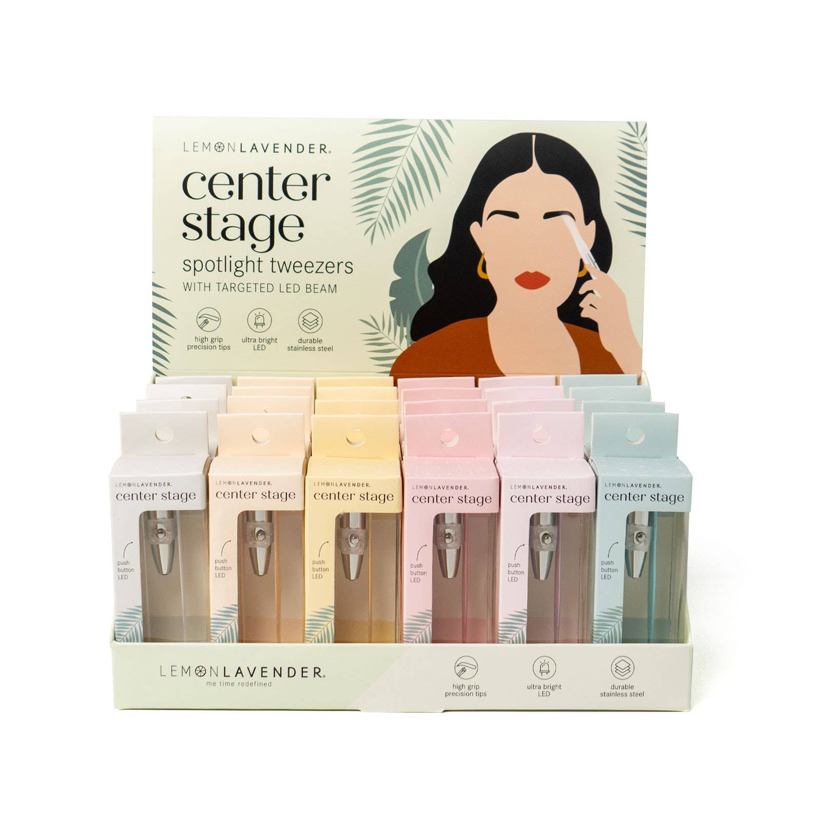 Lemon Lavender Light Up Tweezer - With Purpose Boutique
