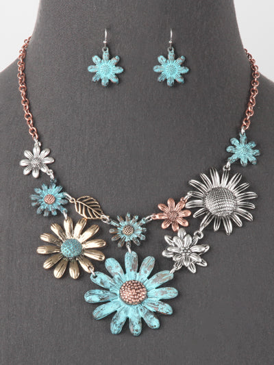 Fashion Flower Necklace