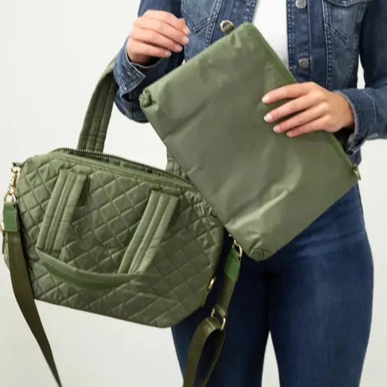 Madelyn 2piece Quilted Handbags