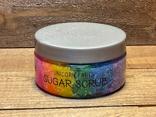 New Arkansas made unicorn farts sugar scrub